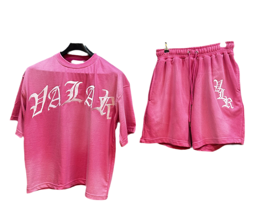 Frosted Pink Short Set (Kids)